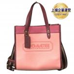 コーチ COACH フィールド トート 22 カラーブロック ウィズ コーチ バッジ C6036 B4S5K ショルダーバッグ ピンク