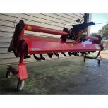 引取限定茨城県 ササキ パワーハロー MJ220T キャスター付 作業幅約2200mm トラクター 適応20~26馬力 ロータリー 現状渡
