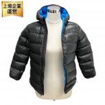 patagonia パタゴニア ダウンジャケット 68206 サイズM10 ボーイズ ブラック系 黒系 ジップアップ アウター