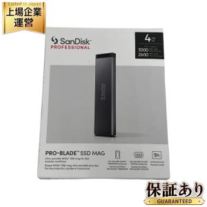 SanDisk PRO-BLADE SSD Mag 4TB ウルトラポータブル モジュラー