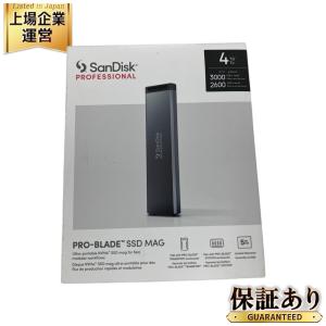 SanDisk PRO-BLADE SSD Mag 4TB ウルトラポータブル モジュラー