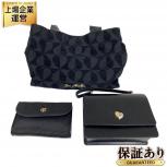 LOVE MOSCHINO LYRA GINO FERRUZZI バッグ 3点セット イタリア製含む ブラック モスキーノ
