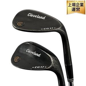 クリー Cleveland CG17 TOUR GROOVES 54 60 アイアン 2本 セット 右きき ゴルフ クラブ