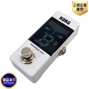 KORG Pitchblack mini ピッチ ブラック ミニ 小型 ペダル 式 チューナー コルグ