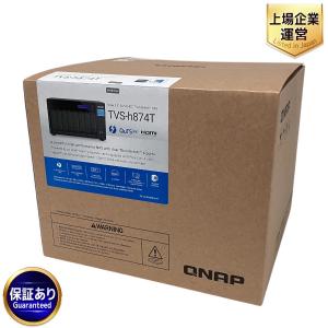 QNAP TVS-h874T i9-64G NAS ベースストレージ キューナップ