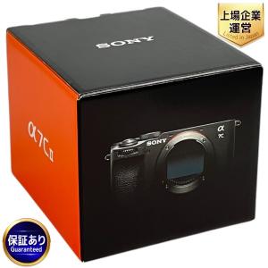 SONY ソニー ILCE-7CM2 α7C II デジタル 一眼 カメラ ボディ Eマウント ミラーレス ブラック