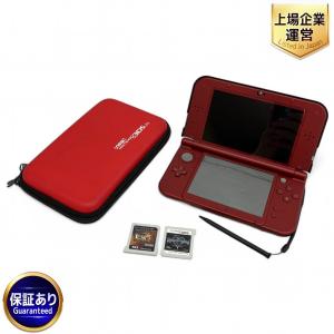 Nintendo 任天堂 New 3DS LL RED-001 ポータブル ゲーム機