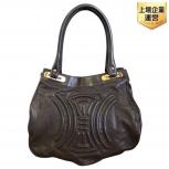 セリーヌ CELINE  ブラゾン トリオン ロゴ バッグ
