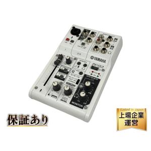 YAMAHA AG03 ウェブキャスティングミキサー 3チャンネル 音響機器