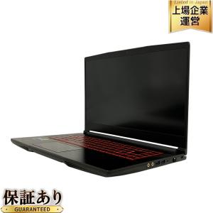 動作MSI GF63 Thin 11UD 15.6インチ ゲーミング ノートPC i7-11800H 16GB SSD 512GB RTX 3050 Ti