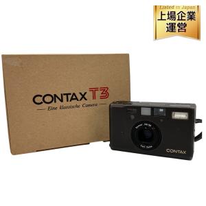 京セラ CONTAX T3 コンパクトカメラ データパック付き フィルムカメラ