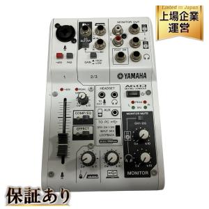 YAMAHA AG03 ウェブキャスティングミキサー 3チャンネル 音響機器