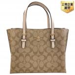 COACH コーチ シグネチャー 2WAY ハンドバッグ C4250 キャンバス レザー ホワイト