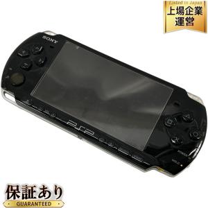 SONY PSP-3000 ゲーム機 プレイステーションポータブル ソフト22点付き