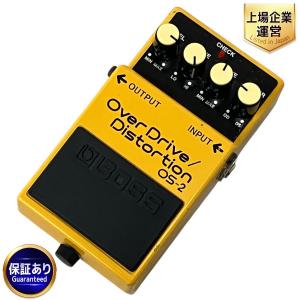 BOSS OS-2 オーバードライブ ディストーション エフェクター