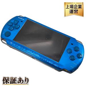 SONY PSP-3000 ゲーム機 プレイステーションポータブル ソフト22点付き