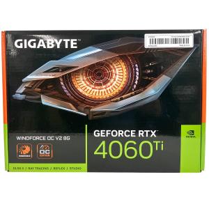 GIGABYTE GeForce RTX 4060Ti WINDFORCE OC V2 8G GV-N406TWF2OCV2-8GD ビデオカード