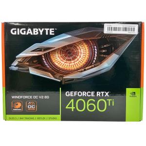 GIGABYTE GeForce RTX 4060Ti WINDFORCE OC V2 8G GV-N406TWF2OCV2-8GD ビデオカード