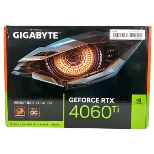 GIGABYTE GeForce RTX 4060Ti WINDFORCE OC V2 8G GV-N406TWF2OCV2-8GD ビデオカード