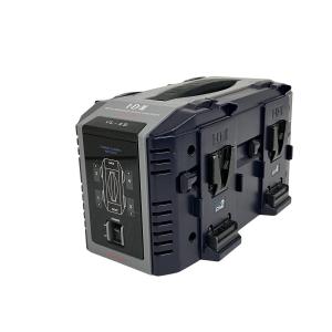 IDX VL-4S 4連 チャージャー バッテリー 3個付き 業務用 アイ・ディー・エクス