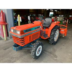 岩手県発 クボタ サンシャイン Z L1-225D トラクター 4WD 22馬力 RL15 ロータリー グレイスローダー 付 乗用 農耕用 直