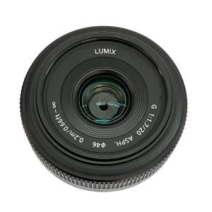 Panasonic パナソニック LUMIX G 20mm/F1.7 II ASPH. H-H020A カメラレンズ 単焦点