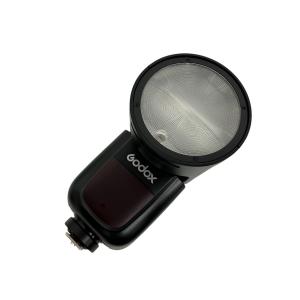 Godox V1 C ラウンドヘッド カメラフラッシュ スピードライト