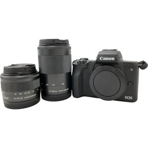 Canon EOS Kiss M2 ミラーレス一眼カメラ 15-45mm レンズキット キヤノン