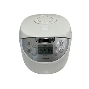 TOSHIBA 東芝 IH ジャー 炊飯器 RC-10HK 5.5合炊き 2017年製 ホワイト 家電