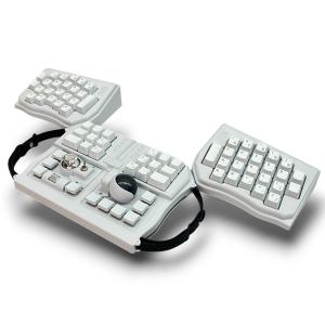 dotBravo GrabShell M1 変形キーボード ブラック ケース付き PC周辺機器 ドットブラボー