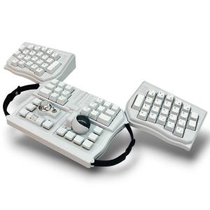 dotBravo GrabShell M1 変形キーボード ブラック ケース付き PC周辺機器 ドットブラボー