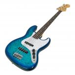 Fender Japan  Hybrid II Jazz Bass RW QUILT AQM