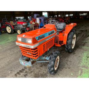 鳥取県 鳥取市 クボタ L1-205D トラクター 20馬力 4WD 1295H ロータリー付 KUBOTA 農機具 訳あり