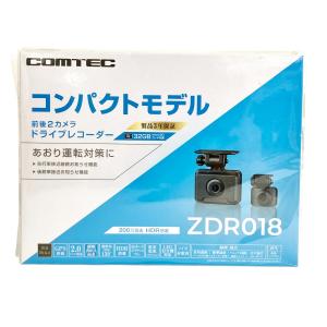 COMTEC ZDR018 ドライブレコーダー 前後2カメラ コムテック