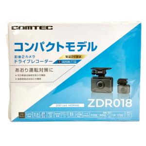 COMTEC ZDR018 ドライブレコーダー 前後2カメラ コムテック