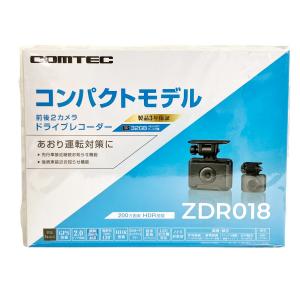 COMTEC ZDR018 ドライブレコーダー 前後2カメラ コムテック