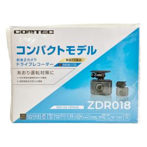 COMTEC ZDR018 ドライブレコーダー 前後2カメラ コムテック