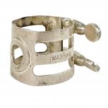 Wood Stone   Solid Silver リガチャー