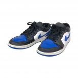 NIKE ナイキ 553558-140 AIR JORDAN 1 LOW エアジョーダン1 ロイヤルブルー 25cm スニーカー 靴 ファッション