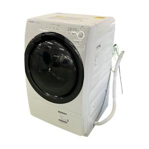 SHARP ES-S7G-WR ドラム式洗濯機 2022年式 右開き 7kg シャープ 家電 楽