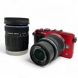 OLYMPUS オリンパス PEN Lite E-PL6 14-42mm EZ レンズキット ミラーレス一眼 デジタル カメラ
