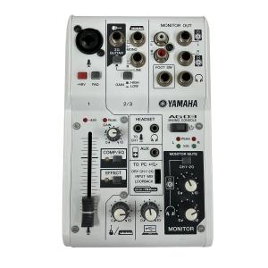 YAMAHA AG03 ウェブキャスティングミキサー 3チャンネル 音響機器