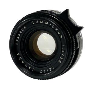 LEITZ SUMMICRON 35mm F2 LENS MADE IN CANADA Leica カメラ レンズ