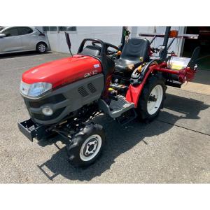 東京都八王子市発 ヤンマー GK13 13馬力 トラクター エコトラ 農機具 視察 可能 34.3時間 4WD 安全バー ディーゼル