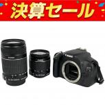 Canon  EOS Kiss X5 DS126311 EF-S 18-55mm f3.5-5.6 55-250mm f4-5.6