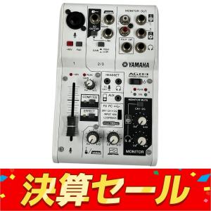 YAMAHA AG03 ウェブキャスティングミキサー 3チャンネル 音響機器