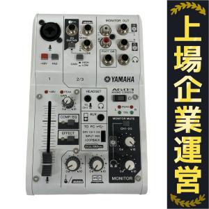 YAMAHA AG03 ウェブキャスティングミキサー 3チャンネル 音響機器