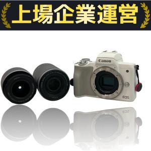 Canon EOS Kiss M2 ミラーレス一眼カメラ 15-45mm レンズキット キヤノン