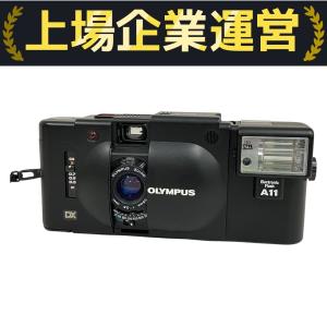 極美品☆ オリンパス OLYMPUS XA4 A11フラッシュ付き 8062 OLYMPUS XA4 MACRO DX ZUIKO 28mm F3.5 フラッシュ A11 セット