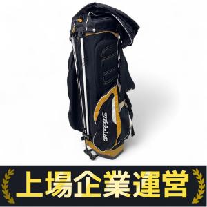 中古美品 ◆ タイトリスト ◆ スタンド式キャディバッグ ◆ Titleist Titleist X-STRAP スタンド式 キャディバッグ 14分割 ゴルフ用品